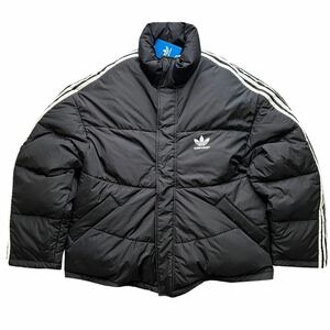 BALENCIAGA × ADIDAS 23SS THREE STRIPESOVER SIZED DOWN JACKET 新品未使用 バレンシアガ アディダス オーバーサイズ ダウン ジャケット 