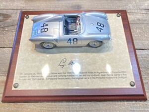 HAND-SIGNED 1/18 MODEL PORSCHE 550 SPYDER [49-8660]