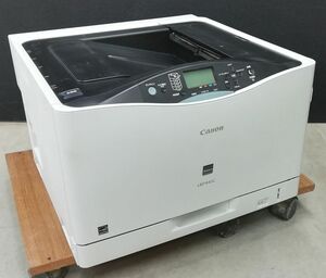 Canon/キヤノン A3対応 カラー レーザー プリンター LBP841C 中古トナー付き 一部印字不良 西濃運輸発送 代引き不可【H24090913】