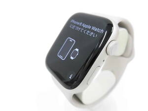 時計祭 Apple Watch アップルウォッチ シリーズ8 45mm GPSモデル A2771 中古品