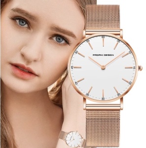 パガーニデザインの女性の腕時計超薄型腕時計女性トップ高級ブランドカジュアル時計