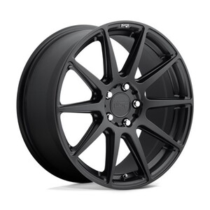 Niche Road Wheels ESSENモデル 5x114.3 20x10.0J +40mm / 20x9.0J +35mm CB72.69mm 4本セット マットブラック 在庫処分