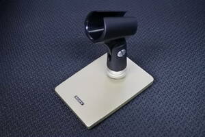 ★SONY/ソニー MICROPHONE TABLE STAND 卓上型 マイクスタンド A-16 日本製 当時物★