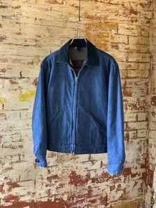 60s DENIM WORK JACKET BLANKET ヴィンテージ ビンテージ デニムジャケット ワークジャケット ブランケットライナー アメカジ 50s 送料無料