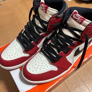  NIKE AIR JORDAN 1 RETRO HIGH OG TD LOST & FOUND CHICAGO ナイキ エアジョーダン スニーカー　シカゴ　NBA RED BLACK WHITE 新品美品