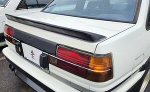 GE極上 AE86 AE85 レビン トレノ 2ドア用リアスポイラー 純正形状　FRP リアウイング