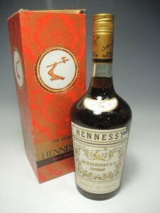 823/○ヘネシー コニャック ブランデー 未開栓 古酒 箱付 JAs HENNESSY & Co. COGNAC