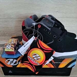 ヒーリーズ　21cm HEELYS ローラーシューズ　1ローラー　黒色　未使用　スポーツ