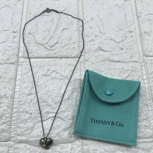 ★【在庫処分価格】ティファニー ネックレス ハート 925刻印 TIFFANY＆Co. 4.4g 中古☆C12-418J