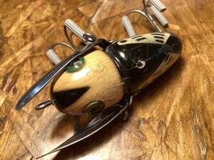 heddon crazy crawler zinc eyes BWH