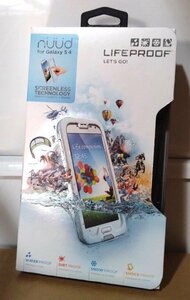 倉庫保管 未使用品 Lifeproof ライフプルーフ For Galaxy S4 スマホケース 携帯ケース カバー ホワイト