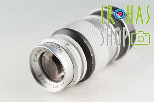 Leica Leitz Elmar 90mm F/4 Lens for Leica L39 #56162T