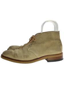 CROCKETT&JONES◆チャッカブーツ/US7/BEG