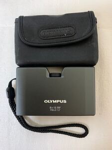 OLYMPUS 8×15 RF FIELD 7.5° オリンパス 薄型 双眼鏡/コンパクト/部品取り用/詳細動作未確認/ケース加水分解小傷等/ジャンク扱い