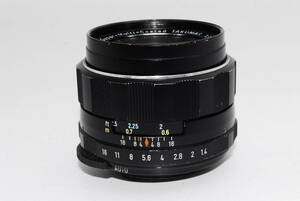 【並品】 ASAHI PENTAX アサヒ ペンタックス SMC TAKUMAR 50mm F1.4 M42 単焦点 標準 レンズ #gb25
