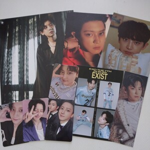 EXO チャニョル トレカ ポストカード ブックマーク ミニポスター フォトマティック EXIST SMini Digipack Photo Book E X O Ver.