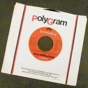 THE INMATES (I Thought I Heard a) Heartbeat カナダ盤シングル 1980