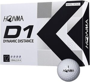 本間ゴルフ BT2201 ホワイト ゴルフボール ナンバー(1,2,3,4) 1ダース(12球入り) HONMA White 2022 ホンマ 日本正規品 送料無料 即納