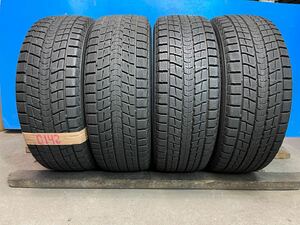 225/55R18 DUNLOP WINTERMAXX SJ8 4本セットを2019年製 バリバリ山 スタッドレスタイヤ