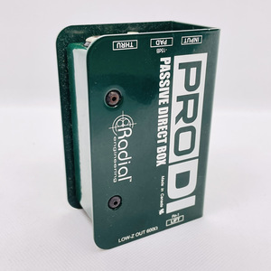 【A4518_2】美品・動作品！ RADIAL PRODI PASSIVE DIRECT BOX ラジアル フルレンジ・パッシブDI ダイレクトボックス ギター用 ベース用 ②