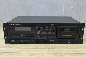 C1744■現状品(CD・カセット再生OK確認済)■TASCAM 業務用カセット・CD・USBレコーダー■CD-A580■2021年製