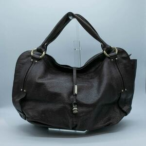 セリーヌ CELINE ハンドバッグ 大型ハンドバッグ レザー ブラウン PD462