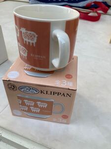 KLIPPAN クラフトボス　ピンク　マグカップ　未使用品