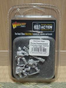 Warlord Games - Bolt Action / German Heer Pioneer Panzerscherk & Flamethrower Teams 新品