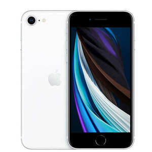 バッテリー80％以上 美品 iPhoneSE2 256GB ホワイト 第2世代 中古 SIMフリー SIMロック解除済