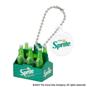 [送料140円] Sprite スプライトミニチュアチャーム 「1990s six-pack-carrier」 ガシャポン