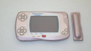 3 ◆BANDAI WS バンダイ　ワンダースワンカラー　パールピンク　スクリーンレンズ交換済　整備・動作品　◆ 14109