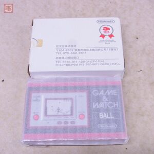 中身未開封 電子LSI ゲーム&ウオッチ BALL ボール RGW-001 復刻版 クラブニンテンドー 非売品 GAME&WATCH 任天堂 Nintendo 輸送箱付【10