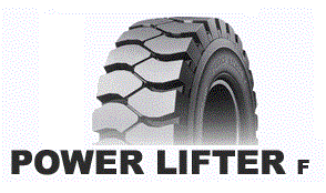 ■■フォークリフト用 PLF 21×8-9 10PR 10プライ ♪ 21-8-9 深溝タイヤ ダンロップ パワーリフターF POWER LIFTER F