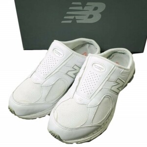 NEW BALANCE x BEAMS ニューバランス ビームス 別注 M2002RM3 ミュール US8D(26cm) WHITE サンダル シューズ g18865