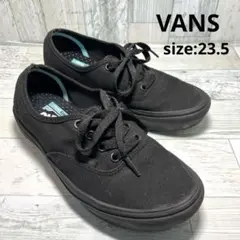 バンズ VANS スニーカー コンフィクッシュ オーセンティック ブラック 黒