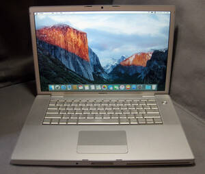 箱m627 MacBookPro 15インチ A1226 2.4Ghz 4.0G 160GB os10.11.6 