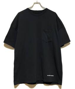 The DUFFER of ST.GEORGE OVER SIZE AWESOME TEE（L）黒 ダファー オブ セントジョージ オーバーサイズ ポケット Tシャツ ポケT