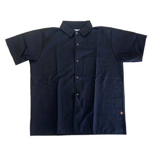 RED KAP レッドキャップ　コックシャツ　ブラック　XLサイズ　Chef Designs Cook Shirt 半袖 ワークシャツ redkap