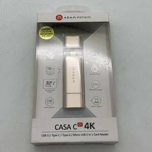 【未開封】ADAM CASA C05 Type C USB3.1 5-in-1多機能4kカードリーダー 2024426B008