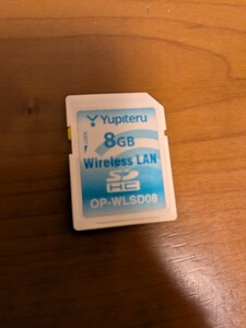 ユピテル SDカード 無線LAN スーパーキャット レーダー探知機 OP WLSD08 yupiteru Lei03 lei04 等に　wifi