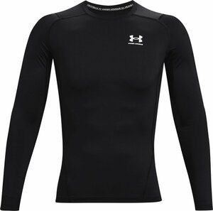 1333564-UNDER ARMOUR/メンズ UAヒートギアアーマー ロングスリーブ シャツ ベースレイヤー イ