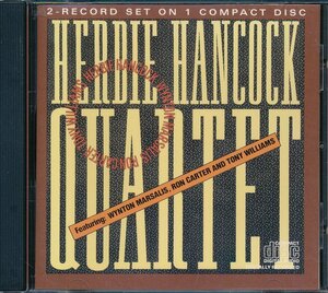 ジャズ┃ハービー・ハンコック│Herbie Hancock┃Quartet│Quartet┃ＣＯＬＵＭＢＩＡCGK-38275│1982年┃管理6867