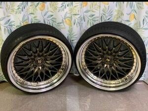 WORK(ワーク) VS-XV 21インチ 10.0J PCD120+21 AHG2(アッシュドチタン・艶消し) タイヤ　255\25r21 