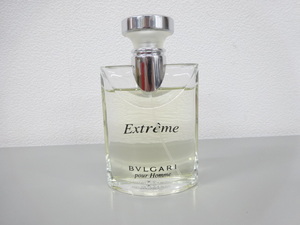 残量9割程度 BVLGARI ブルガリ POUR HOMME Extreme プールオム エクストレーム 100ml オードトワレ EDT 香水 フレグランス エクストリーム