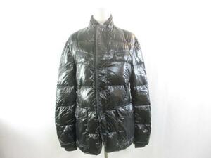 中古 モンクレール MONCLER レディース ダウンジャケット サイズ1 黒 ブラック フード欠品