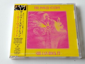 【希少未開封MAXI】THE POWER STATION / SHE CAN ROCK IT 日本盤CD TOCP40002 96年盤,Living In Fear,Robert Palmer,Andy Taylor,