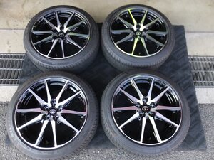 【中古タイヤ・ホイールセット】トヨタ ZN8 GR86 純正　7.5J-17　5/100　＋48　ミシュラン プライマシー4　215/45R17　2024年製