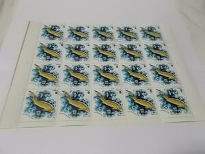 ★ソ連、CCCP-1975年、EXPO-75切手、1シート（２０枚）５、送料：120円～。。