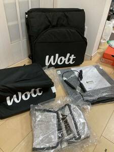 wolt 配達用　バッグ