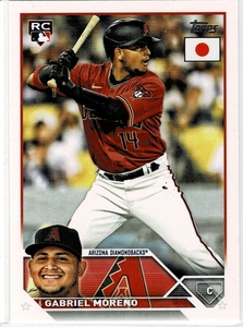 2023 Topps Japan Edition Gabriel Moreno RC